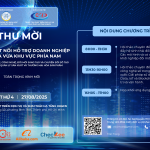 THƯ MỜI SỰ KIỆN KẾT NỐI HỖ TRỢ DOANH NGHIỆP NHỎ VÀ VỪA KHU VỰC PHÍA NAM